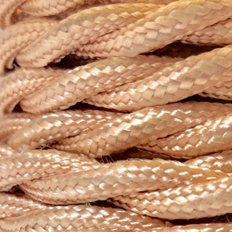 Cable textil trenzado