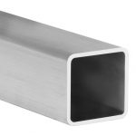 Tubo rectangular aluminio
